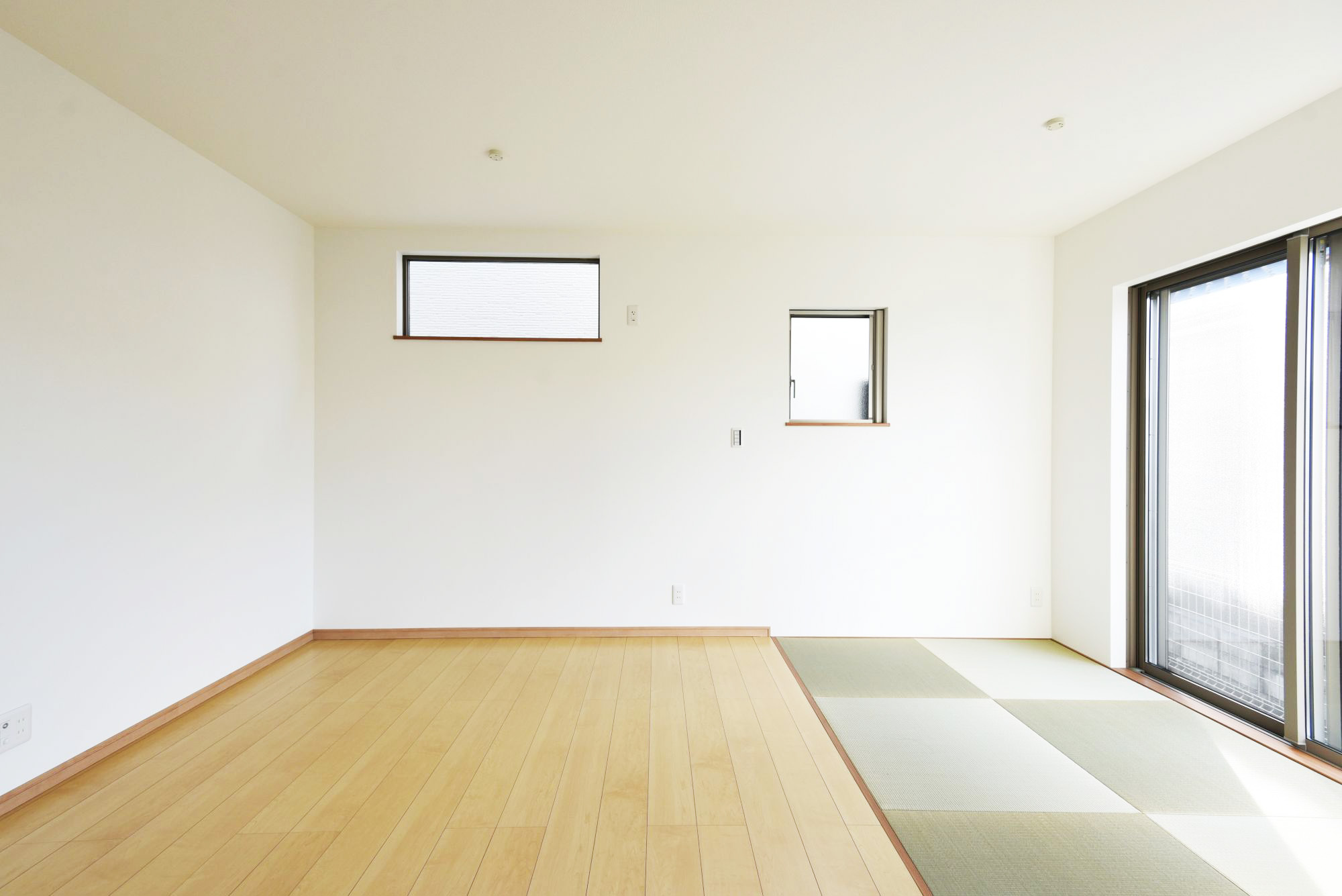 畳コーナーのあるリビング